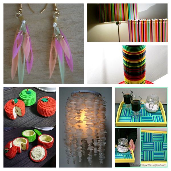10+ Ideen für Plastik-Strohhalmen wiederverwenden