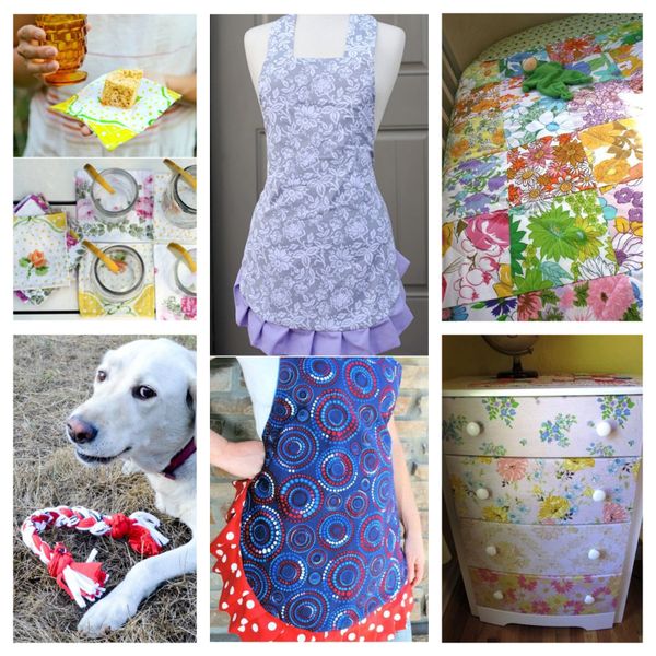 Upcycling-Ideen aus alten Bettlaken und Bettbezügen