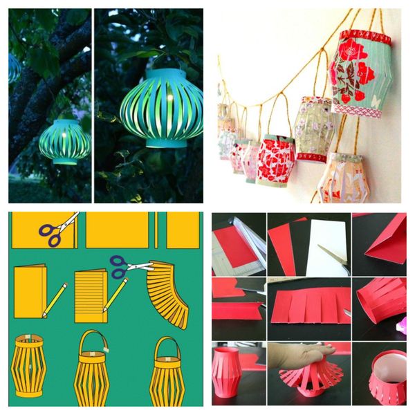DIY – Laternen und Lampions aus Papier selber machen