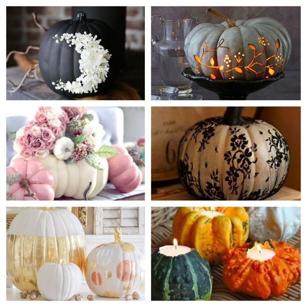 Elegante Kürbis Deko Ideen