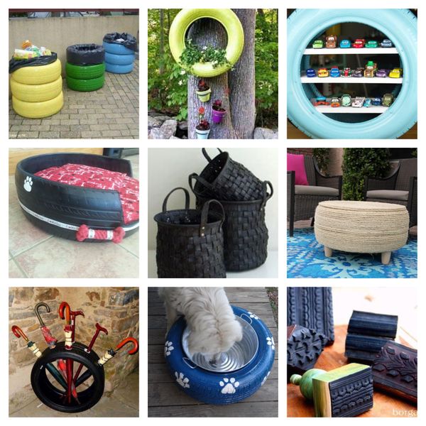 30+ Tolle Upcycling-Ideen für alte Autoreifen