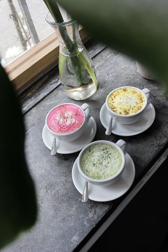 Verschiedene Kaffeespezialitäten