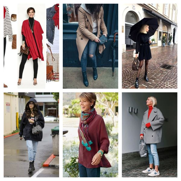 Oktober ist da :) Sonnen- und Regentage Outfit-Ideen