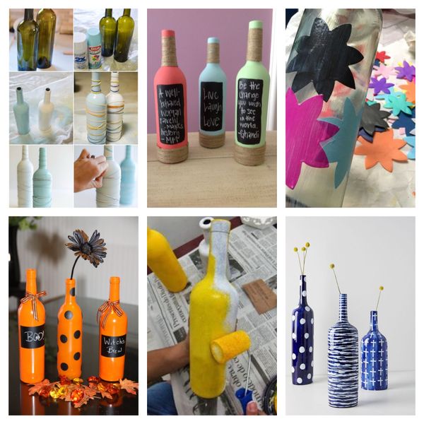 Upcycling – Kreative Bastelideen mit alte Weinflaschen