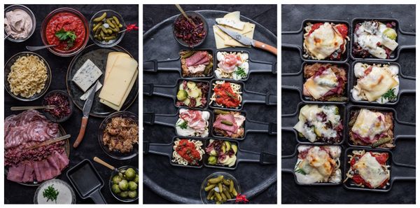 Einfaches internationales Raclette für den perfekten Silvesterabend :)