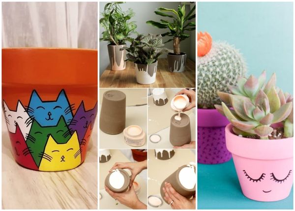 Blumentopf bemalen: 10 kreative DIY Ideen