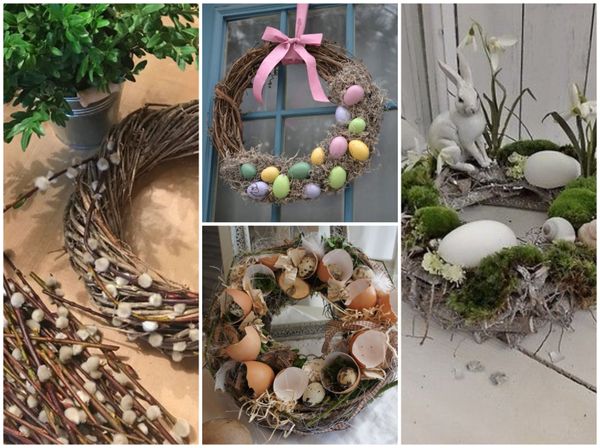Diy Ostern/Frühling- Kranz