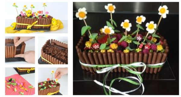 Die perfekte Geburtstagstorte für leidenschaftliche Gärtner :)