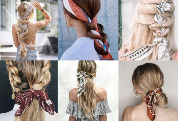 Die schönsten Frisuren mit einer Bandana – einfache Ideen :)