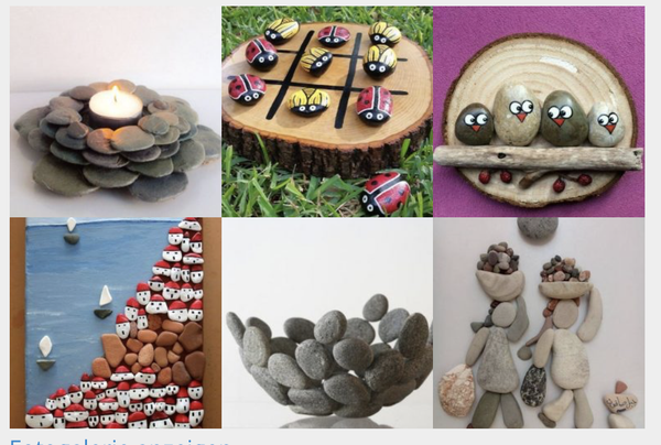 Super einfache Bastelideen mit Steinen für ganze Familie! :)