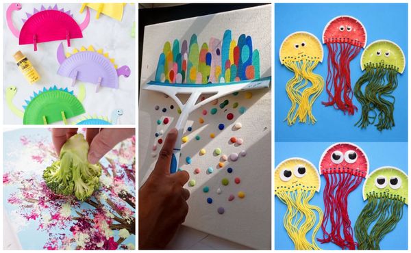 Basteln mit Kindern – 10 kreative Ideen :)