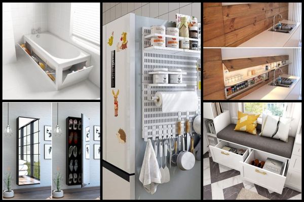 11 Platzsparende Ideen für kleine Wohnungen