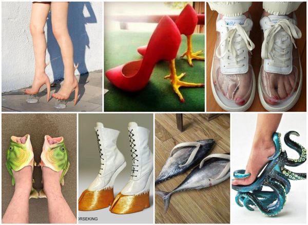 Absolut seltsame Schuhe – Würdest du sie tragen?