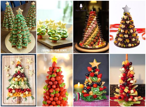 Weihnachtsbäumchen zum Essen! :)