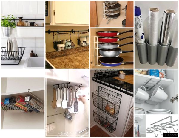 Super clevere Aufbewahrungsideen für die Küche :)