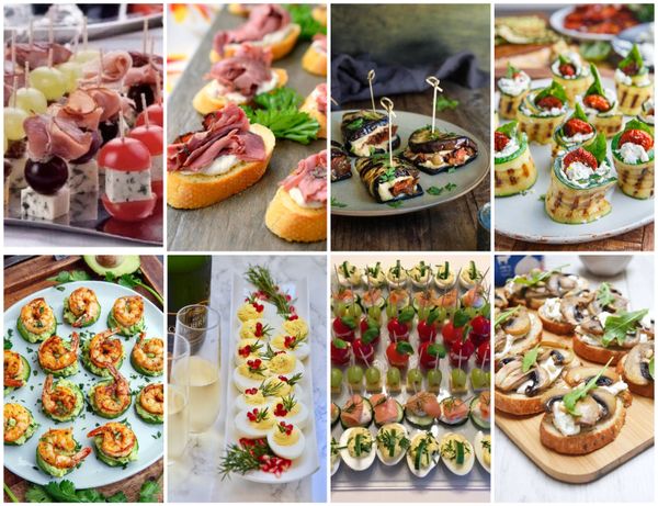 Einfache originelle Silvester-Fingerfood-Ideen ! :)