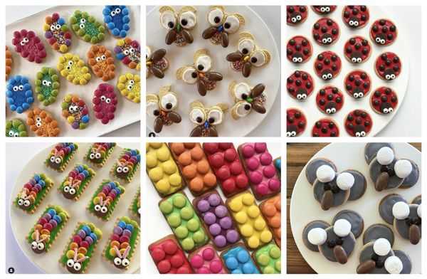 Bunte Kekse in nur 30 Minuten !