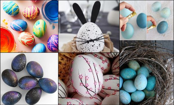 Ostereier färben mit Stil!