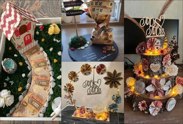 Kreative Ideen: Geldgeschenke mal anders verschenken