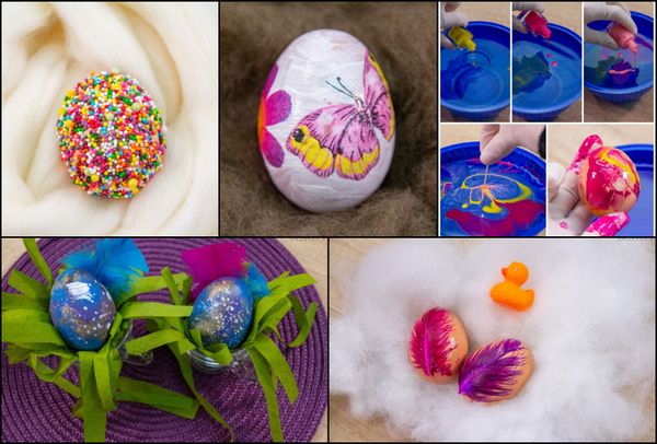 Osterdeko Ideen – schnelle und einfache Techniken zur Verzierung von Ostereiern
