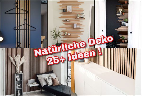 Natürliche Deko für mehr Wohnlichkeit in der Wohnung