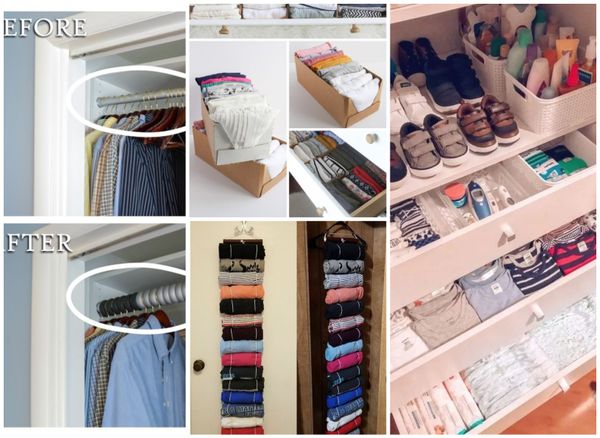 Die beliebtesten Schrankorganisations-Hacks