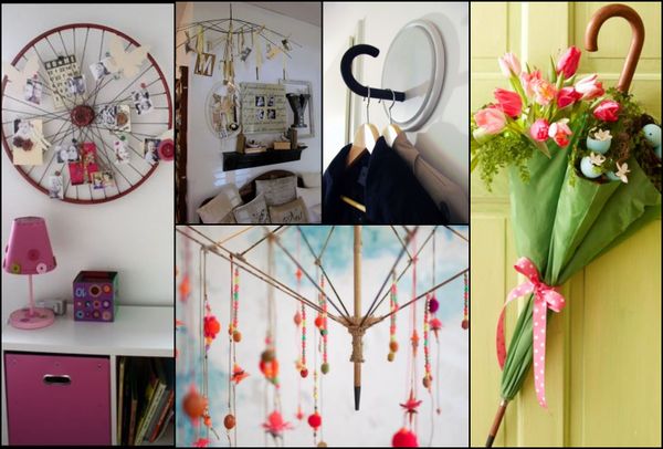 Upcycling-Ideen für alte Regenschirme :)