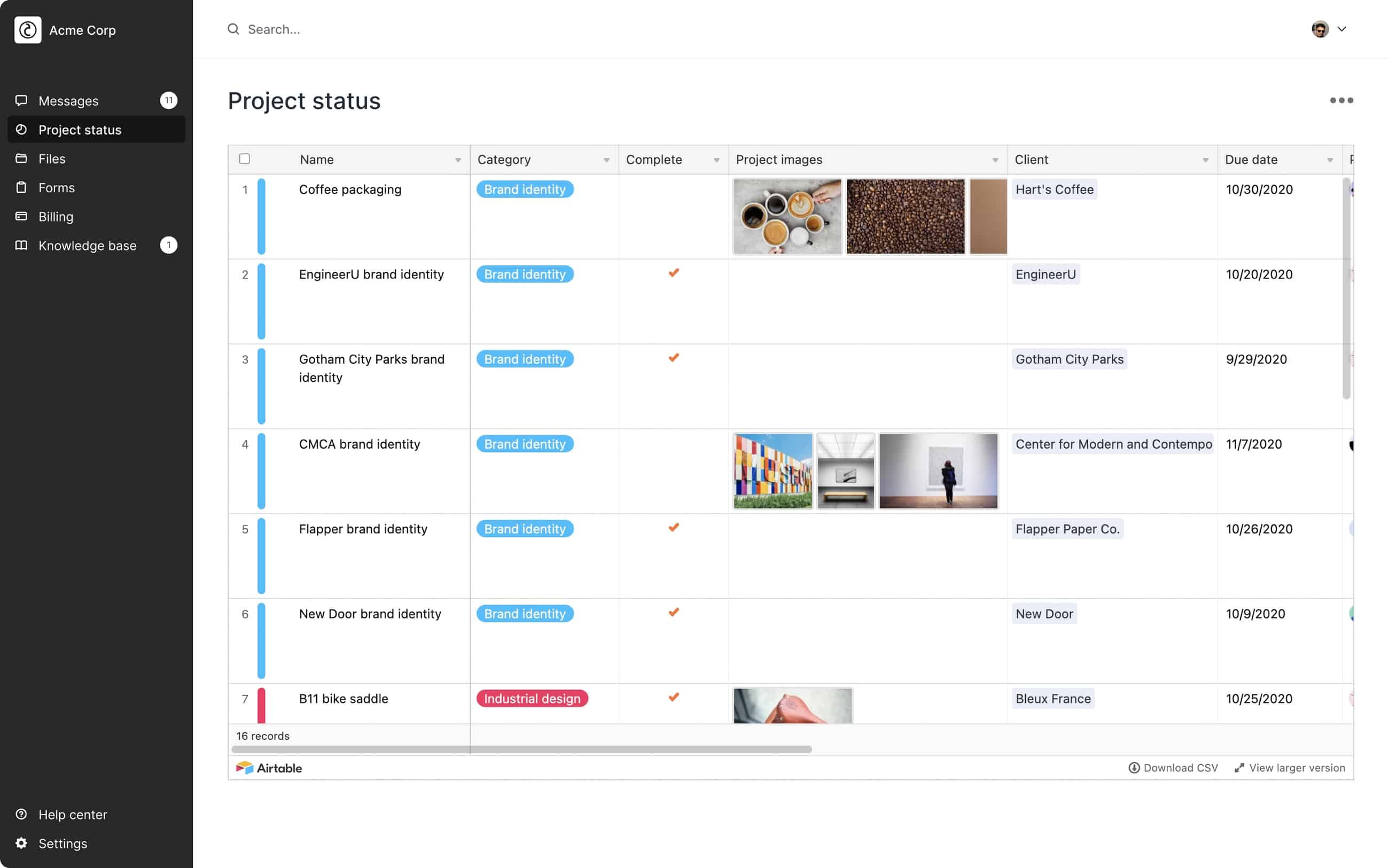 Airtable embed in Assembly
