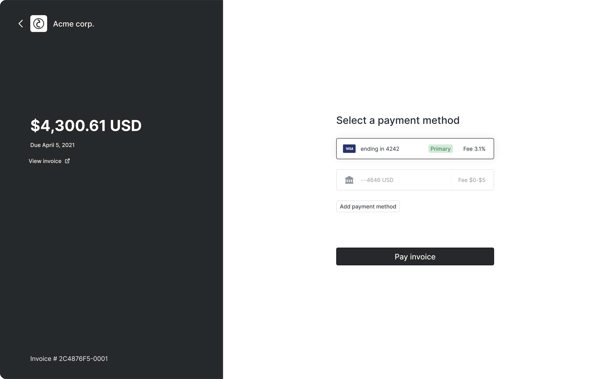 Assembly credit card payments