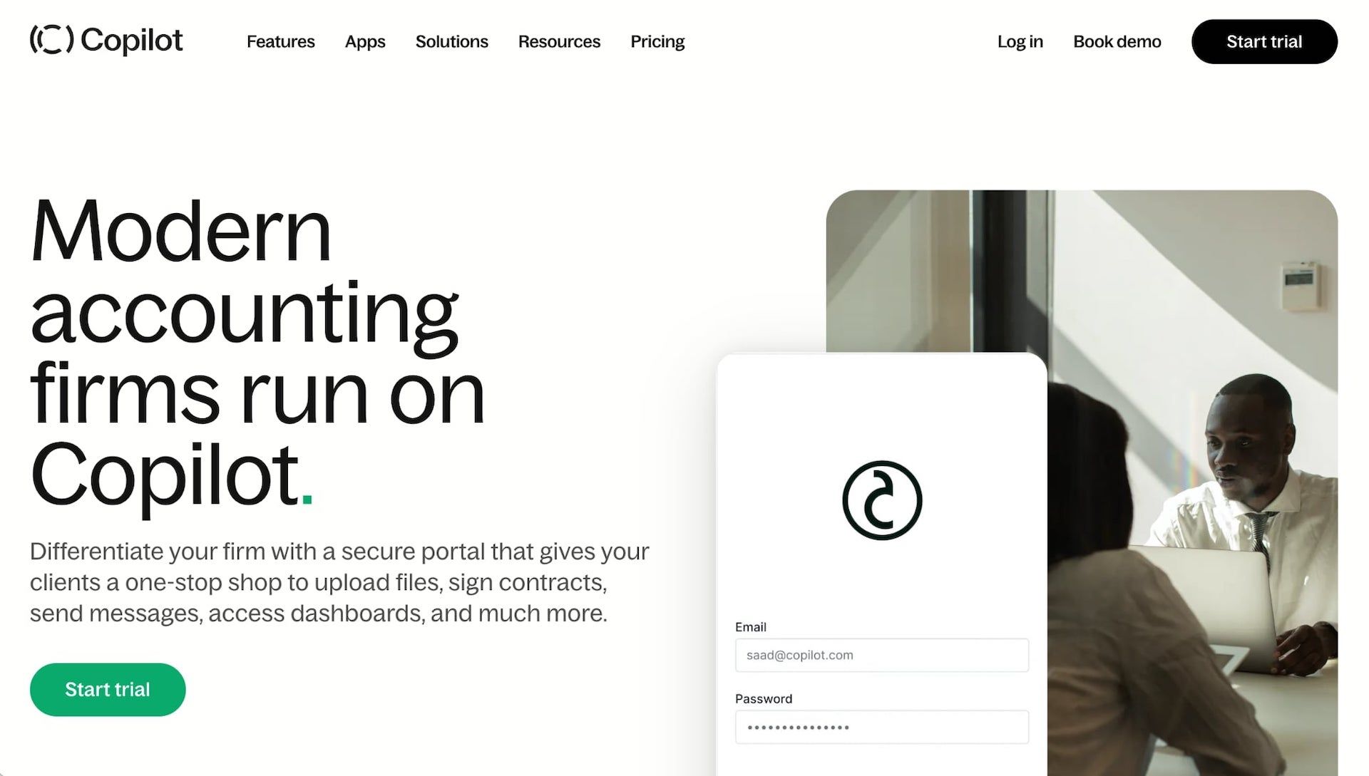 Assembly for accountants