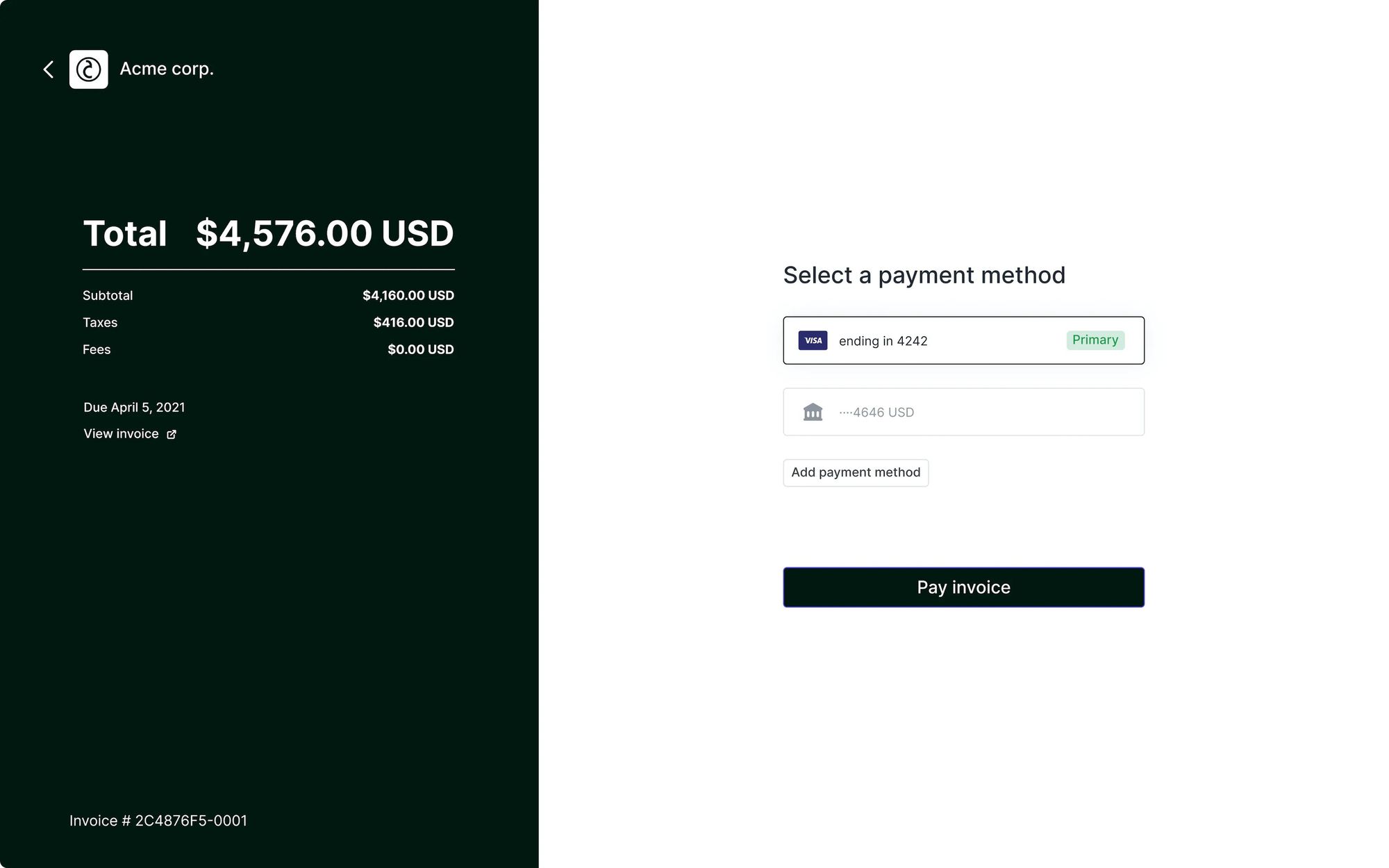 Assembly payments