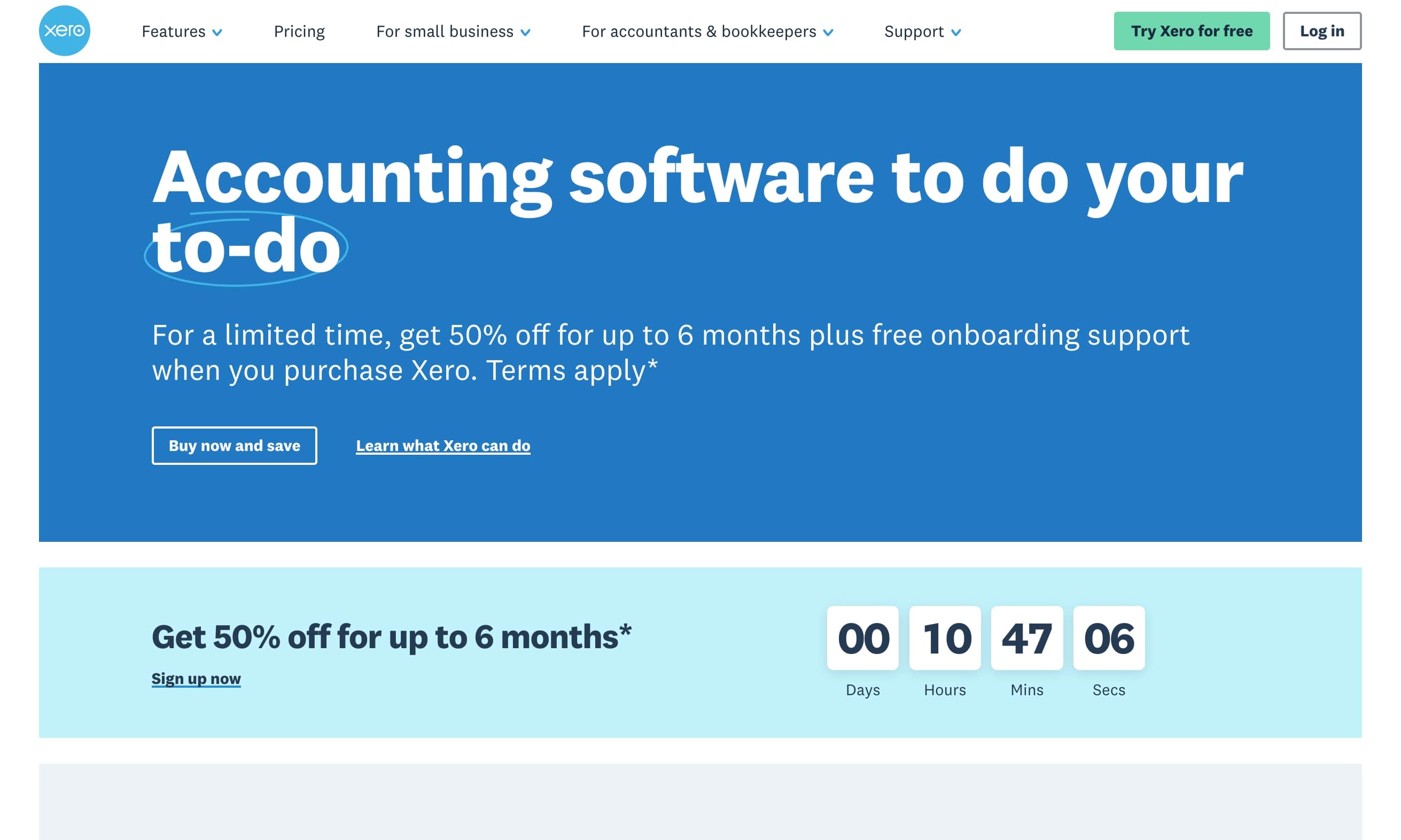 Xero accounting software