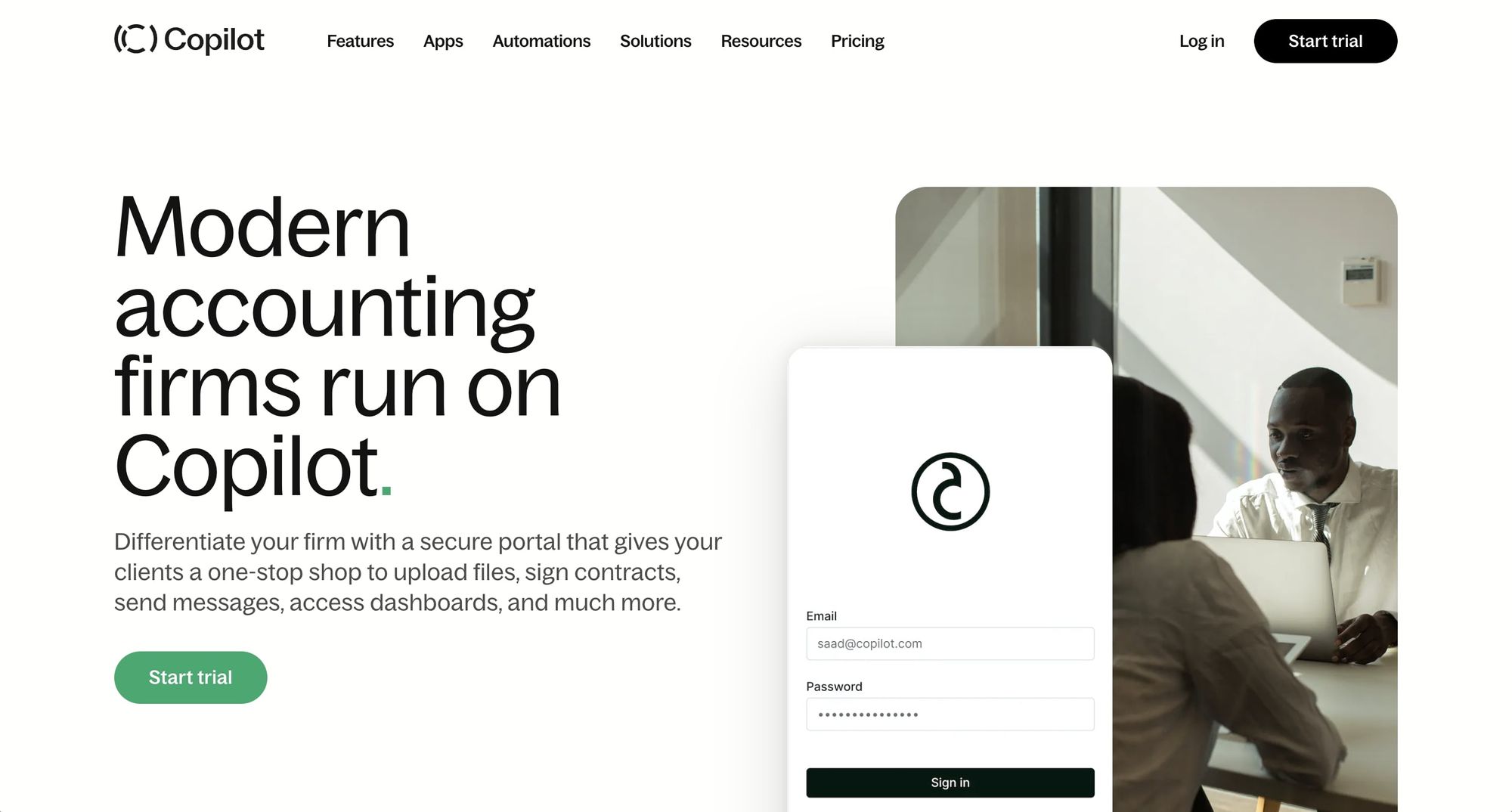 Accounting firms run on Assembly