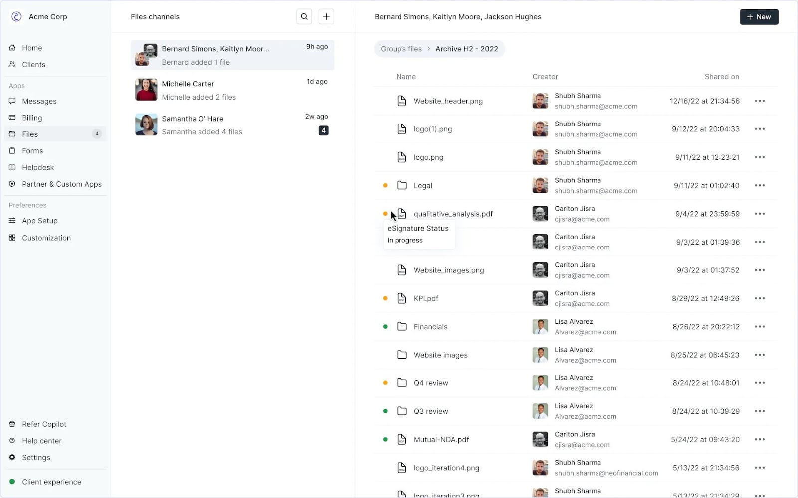 Messaging in Assembly