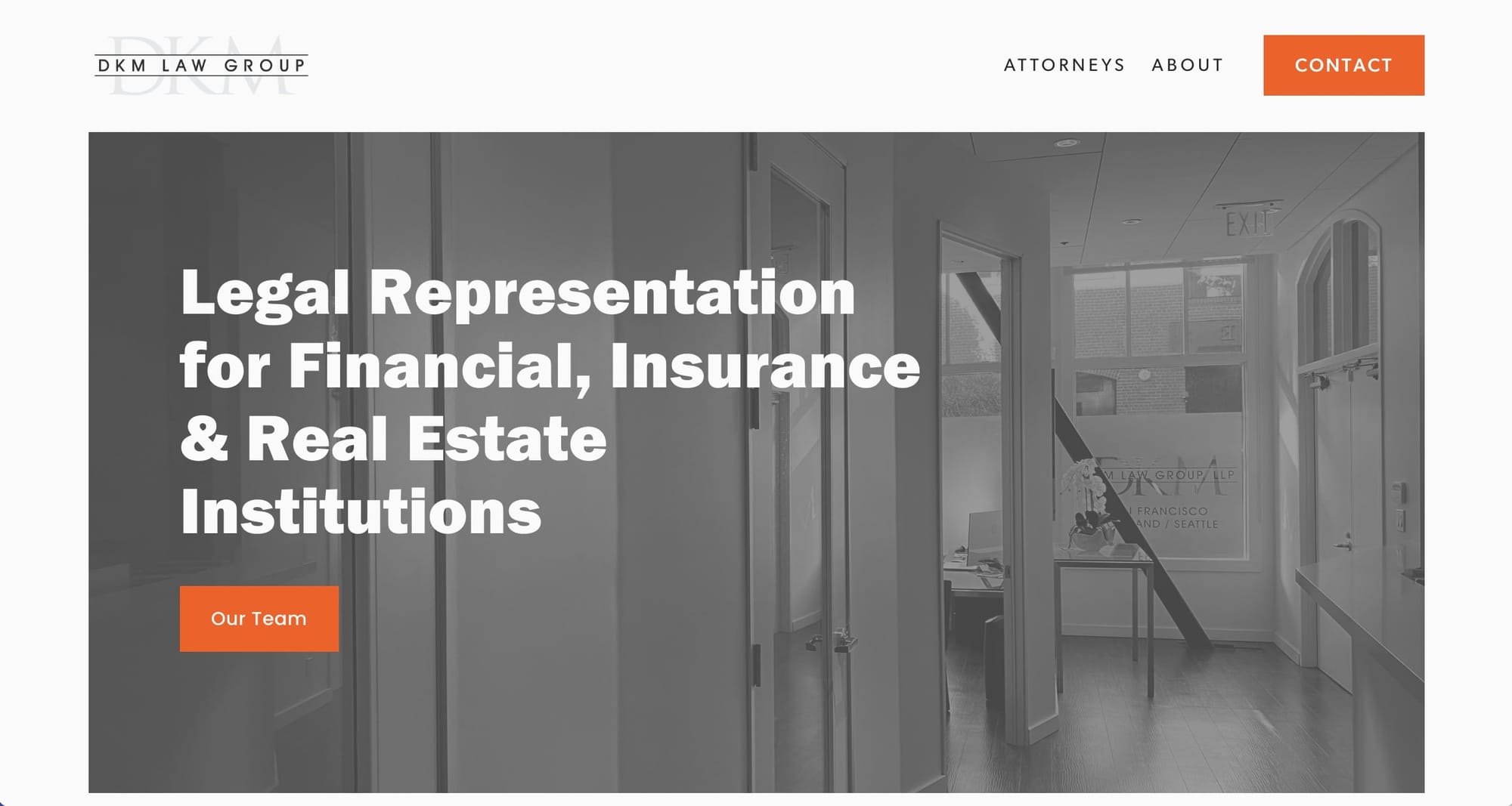 DKM Law Group website