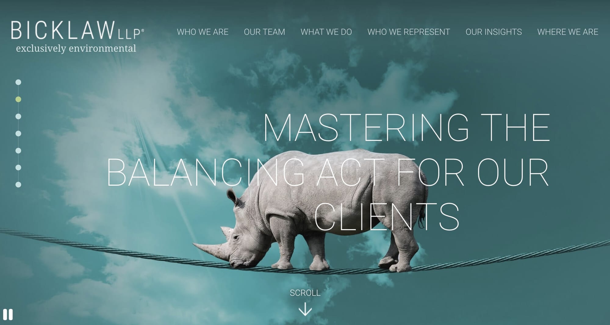 Bick Law LLP website