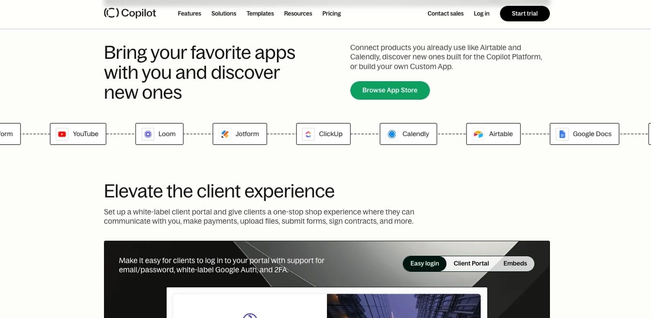 Assembly integrations