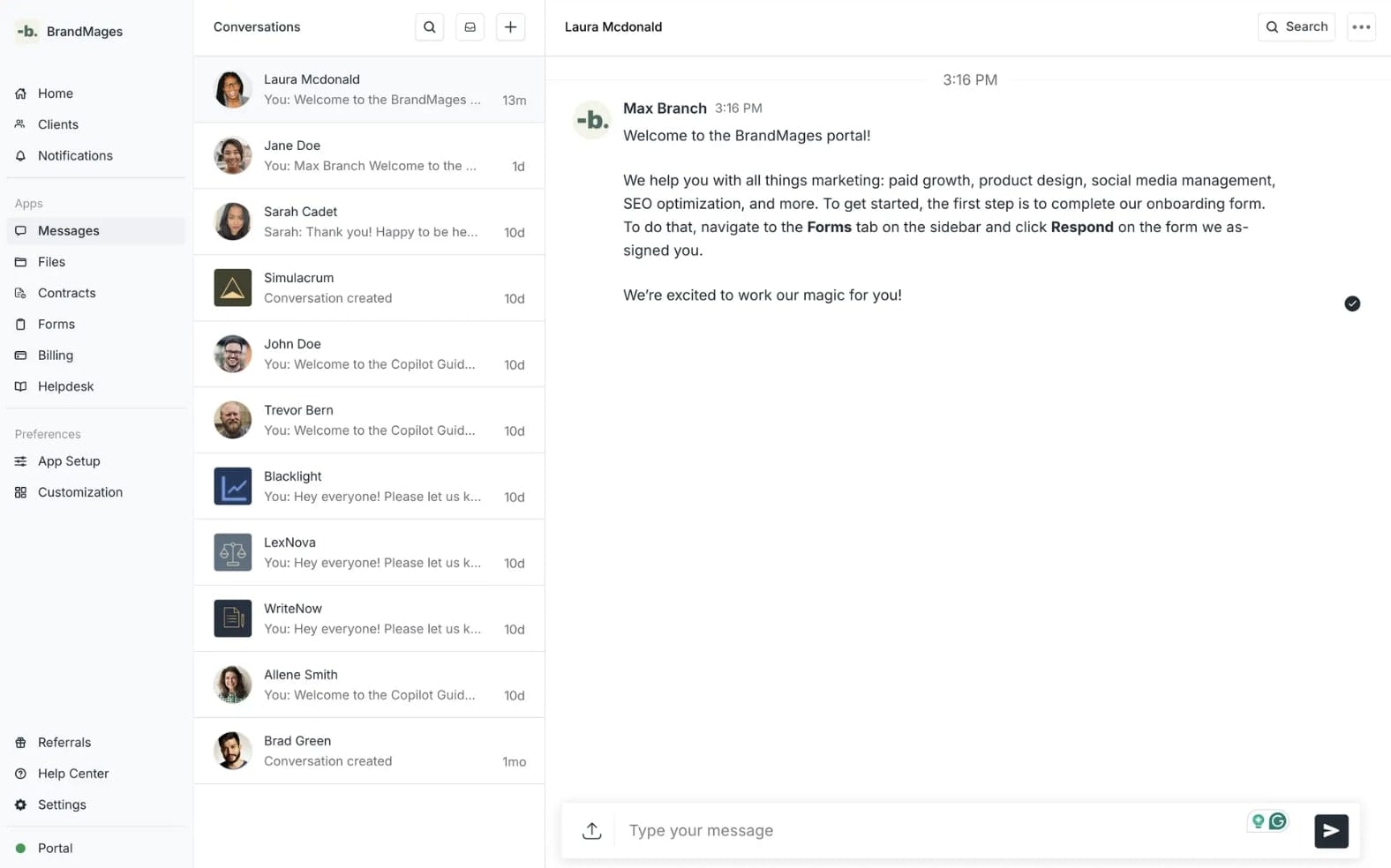 Welcome message in Assembly