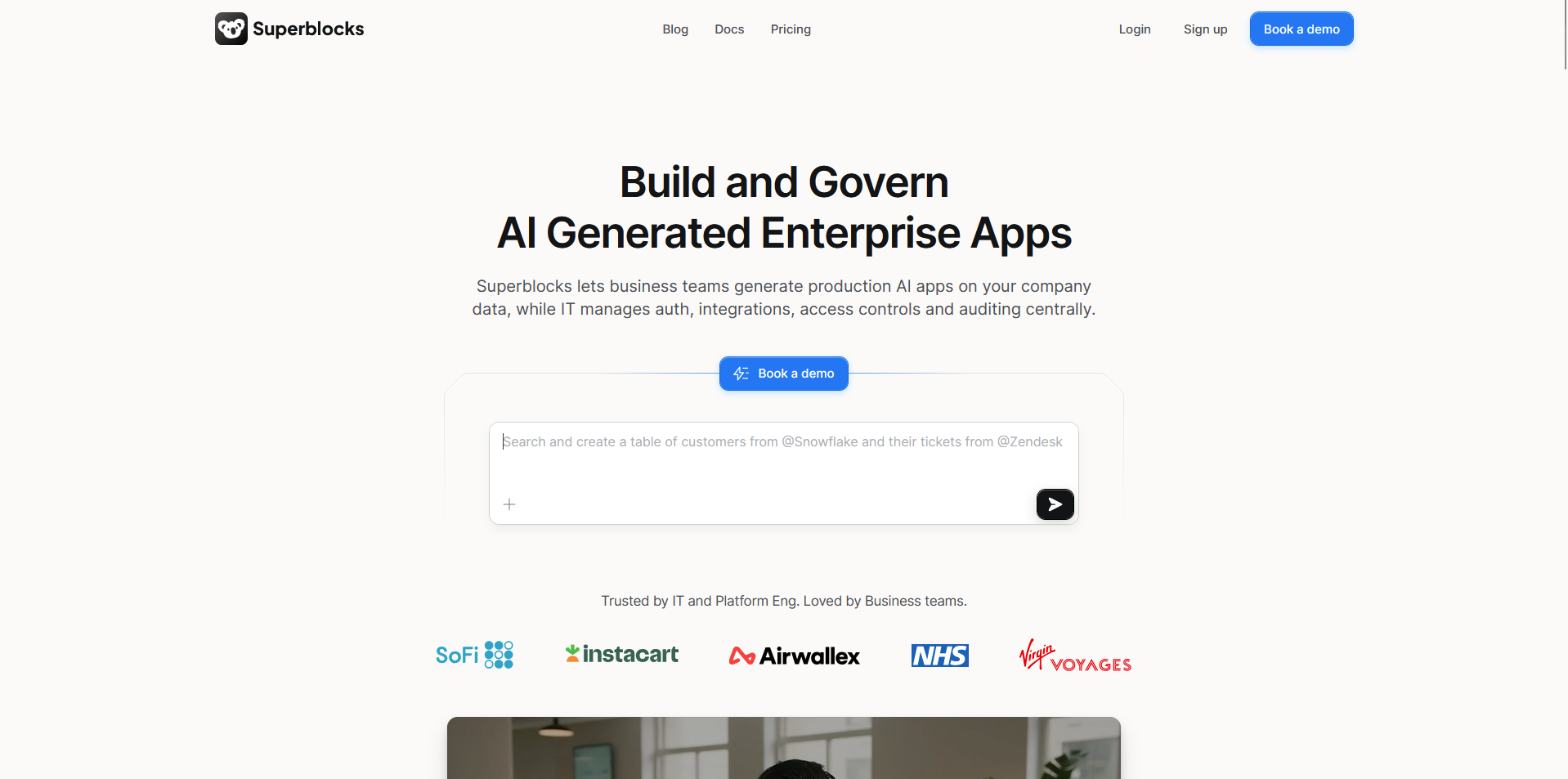 Superblocks homepage