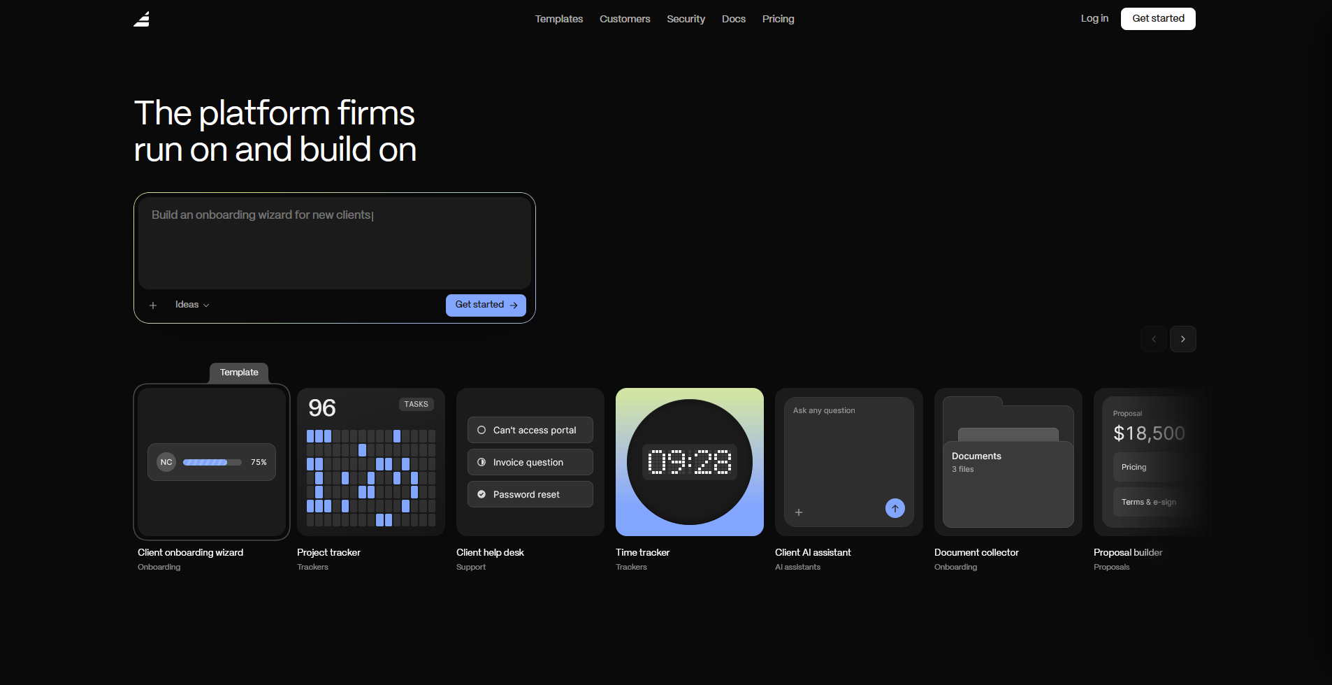 Assembly homepage