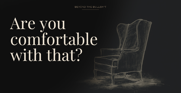 Are you comfortable with that?