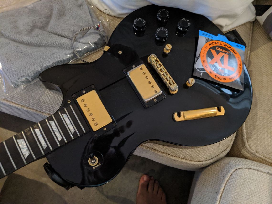 Guitar Polish & Restring