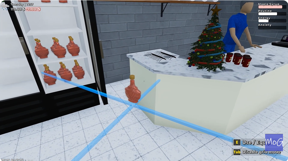 A YouTube screenshot showing a bottle of maple syrup being purchased.
