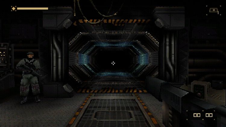 A love letter to sci-fi corridors (written in blood on the wall)