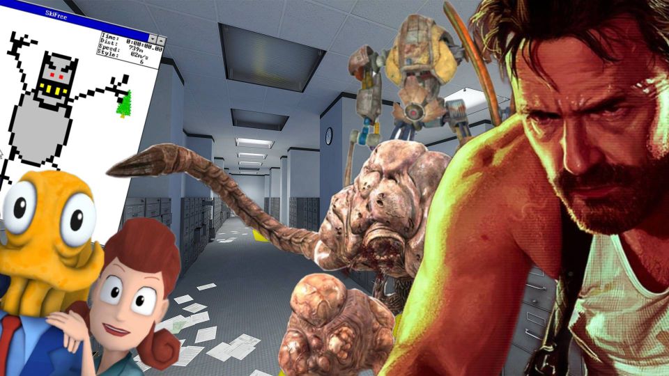 Max Payne vs Octodad vs The Flood vs Dog vs SkiFree Yeti