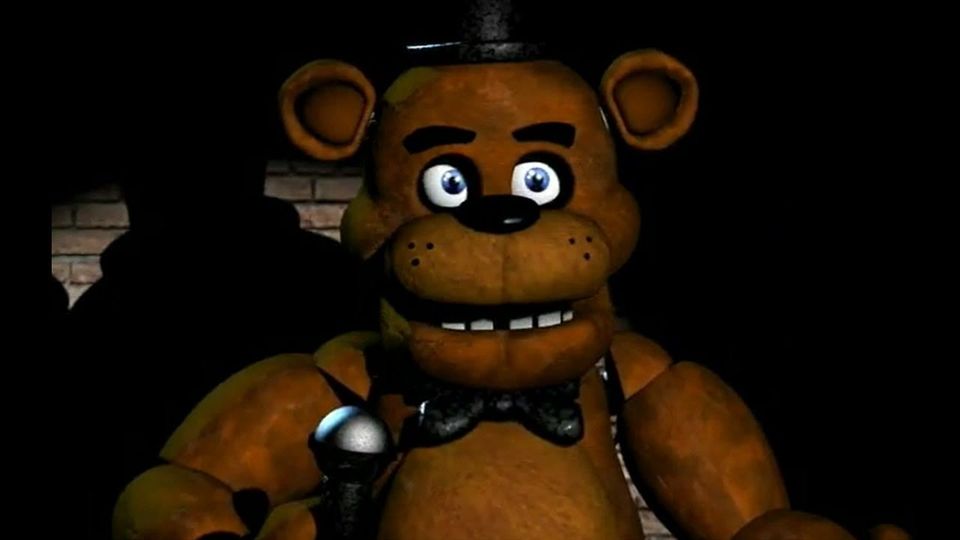 A screenshot showing Freddy the animatronic bear.
