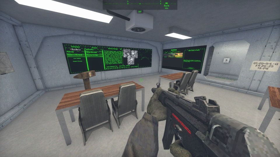 A shadowy group has captured the early 2000s military sim