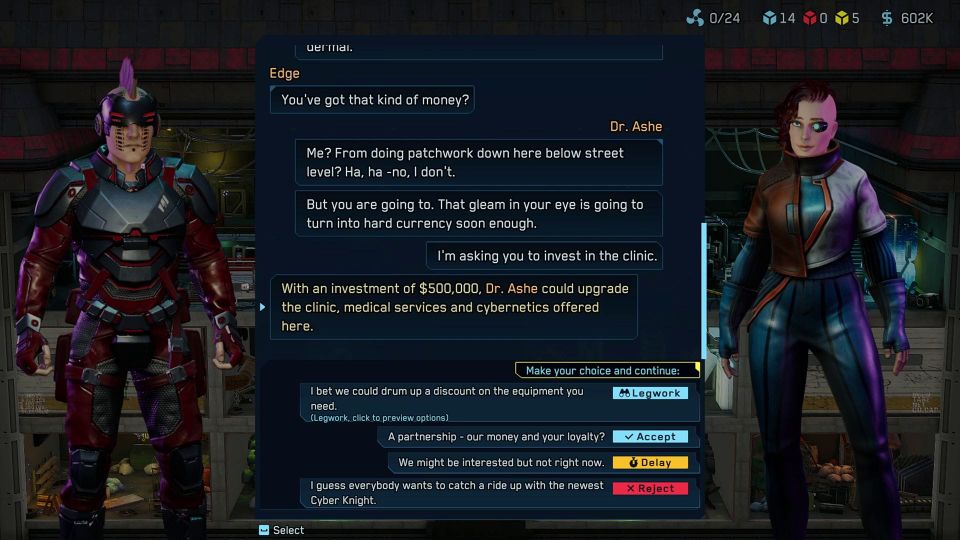 How are Cyber Knight's slick and silly heists 103 updates later?