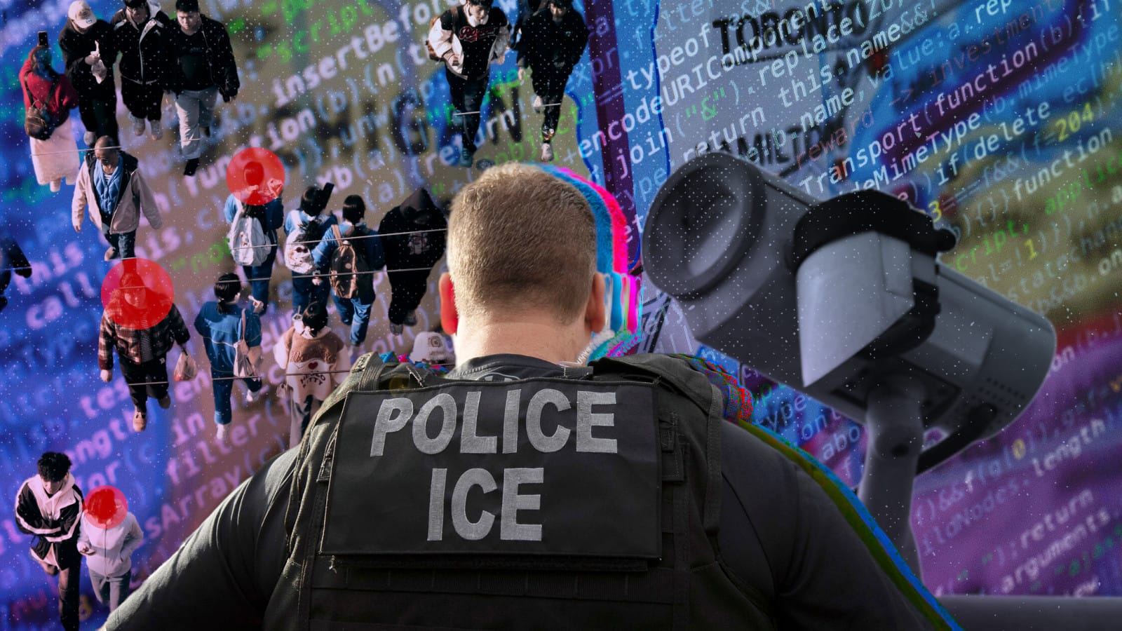 ICE surveillance and enforcement operations