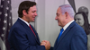 Florida Gov. Ron DeSantis shakes hands with Israeli prime minister Benjamin Netanyahu (FLGov.com).